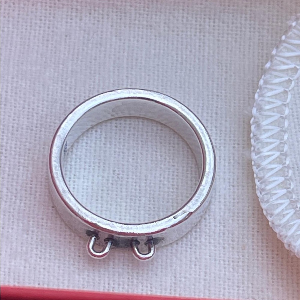 James Avery double dangle ring